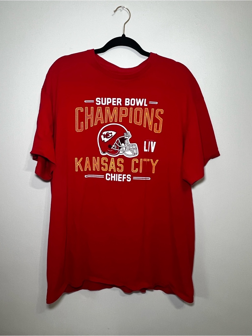 Team Apparel Red Super Bowl Graphic Tee